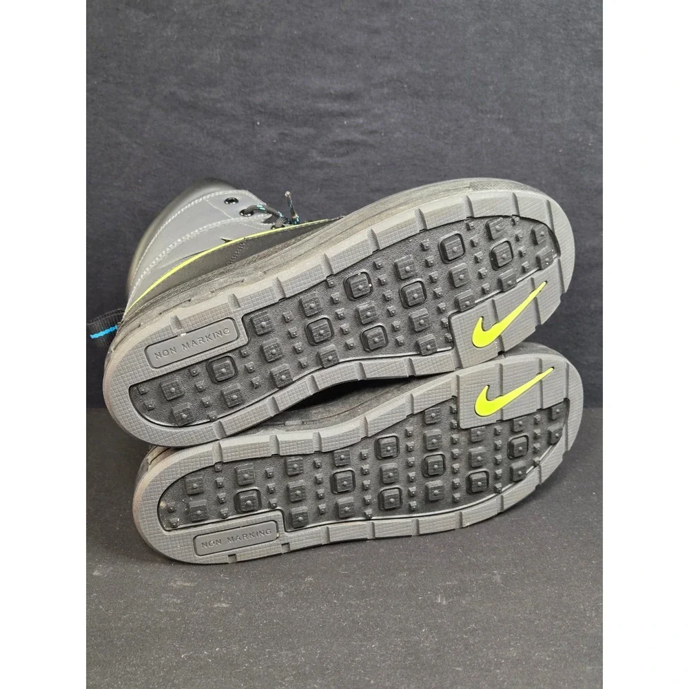 Nike ACG Woodside 2 High GS Dark Grey Black Volt Boots 524872-002 Size 5.5Y